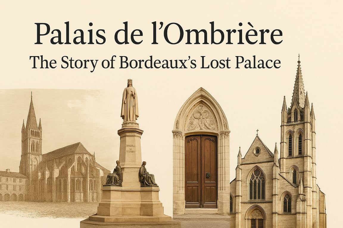 Discover the lost Palais de l’Ombrière in Bordeaux. Explore medieval history, Eleanor of Aquitaine, and nearby landmarks on a Bordeaux walking tour