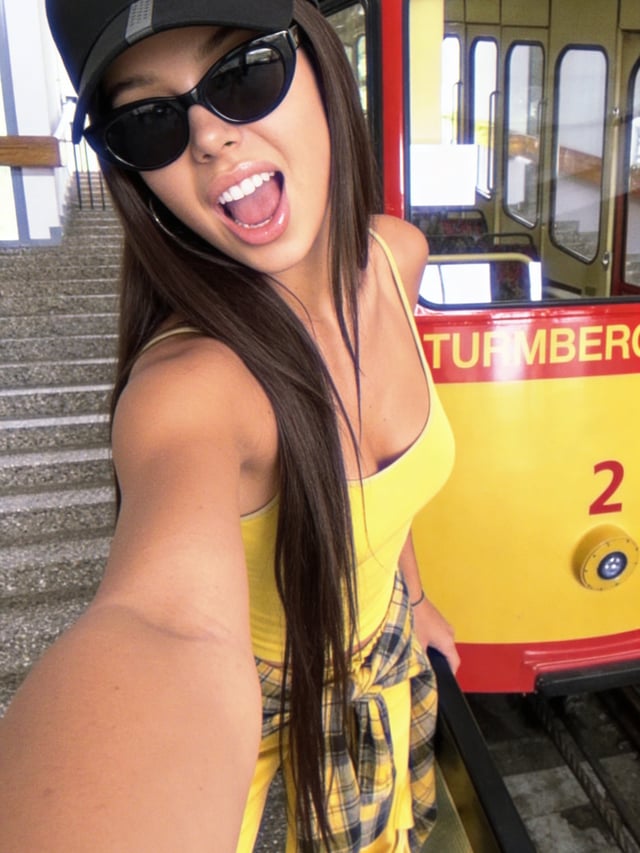The iconic Turmbergbahn in my home city