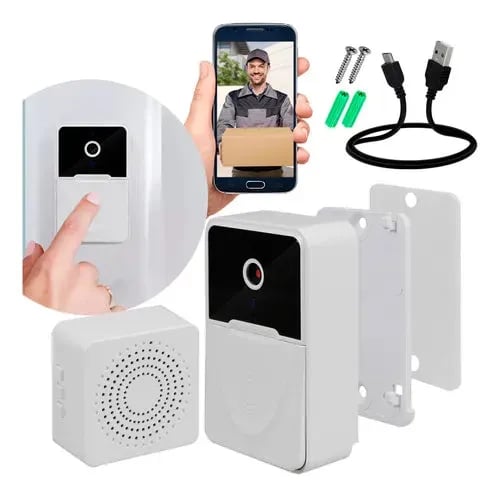 Videoportero WiFi con Cámara HD y Visión Nocturna