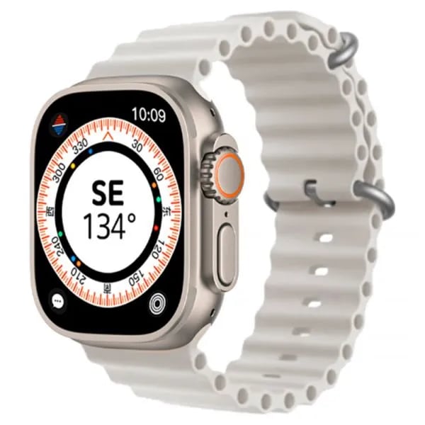 Smartwatch T900 Ultra 2 Bisel Plata