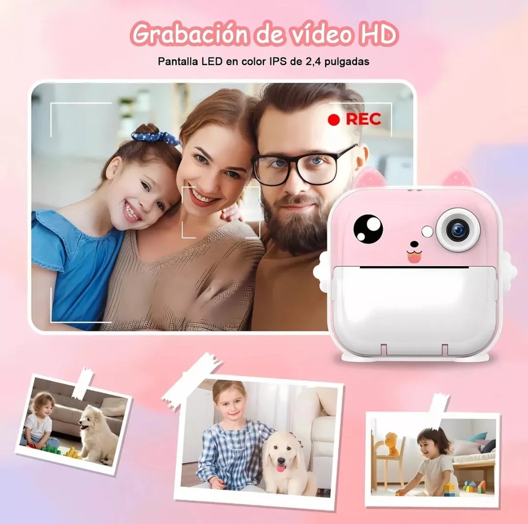 Cámara Instantánea para crear recuerdos en segundos