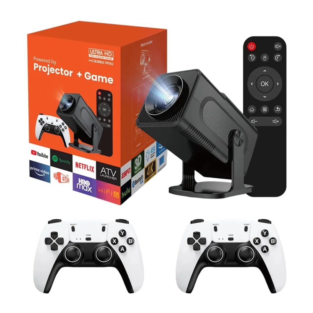 Proyector Gaming HSC 350 PRO – Potencia y Rendimiento para Jugadores