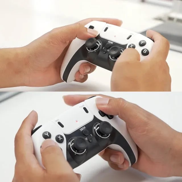 Mandos Inalámbricos Genéricos Estilo PS5 – Compatibles con PC, Android TV y Consolas Retro (GD10 PRO/X2 PLUS MAX/M15 Pro)