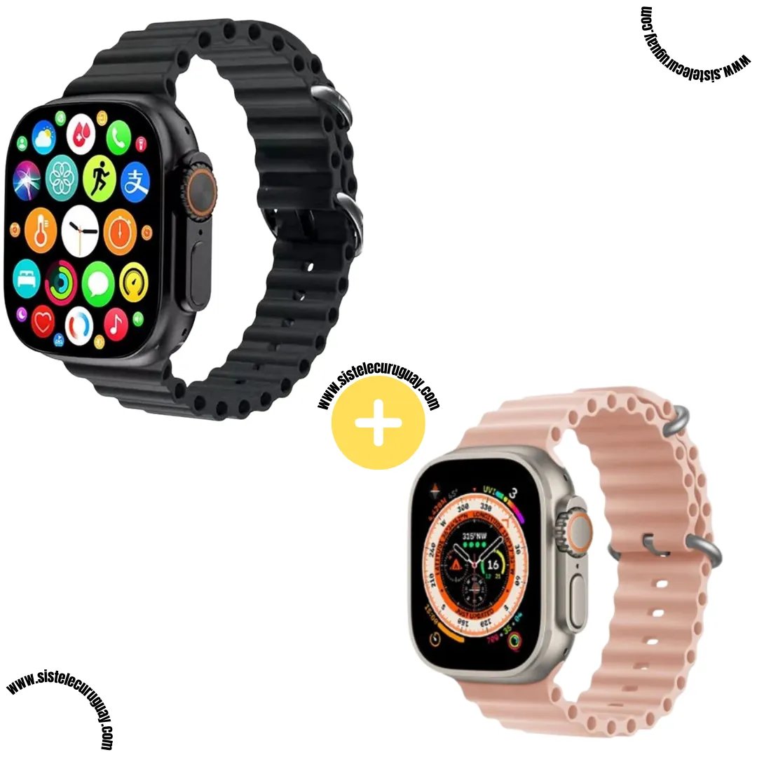 2 Smartwatch T900 Ultra 2 | Serie 9 con Llamadas, Salud, Música y Notificaciones Inteligentes
