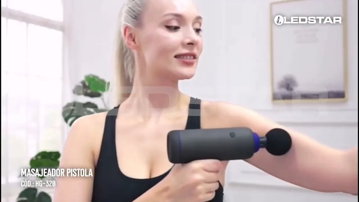 Pistola Masajeadora