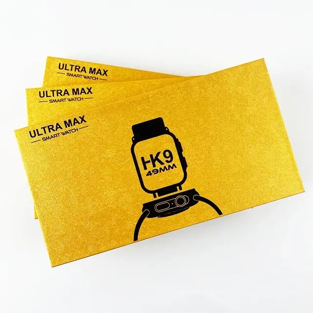 Smartwatch HK9 Ultra Max Serie 9 con dos Mallas | Llamadas, Salud y Notificaciones Inteligentes