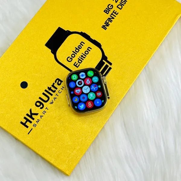 Smartwatch HK9 Ultra Max Serie 9 con dos Mallas | Llamadas, Salud y Notificaciones Inteligentes