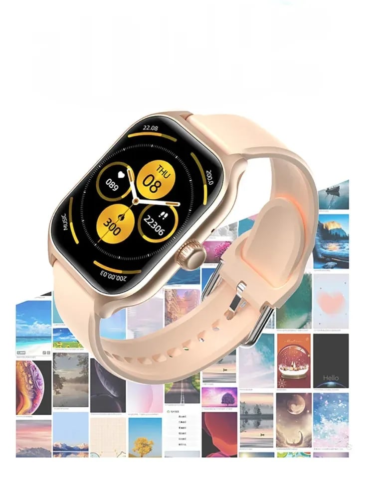 Smartwatch GT4 Serie 9 | Con Llamadas, Salud y Correas de Silicona y Metal