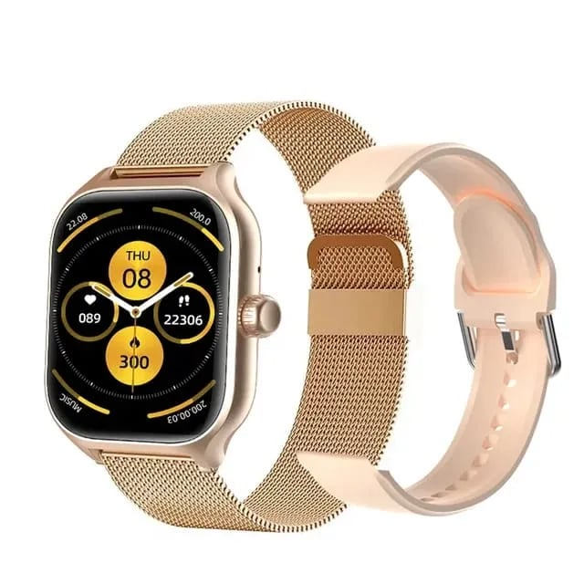 Smartwatch GT4 Serie 9 | Con Llamadas, Salud y Correas de Silicona y Metal