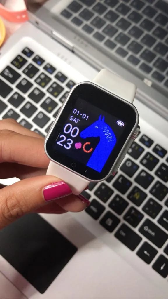 Smart Bracelet D20 Ultra con Monitor Cardíaco, Presión Arterial y Control Deportivo | Compatible iOS y Android