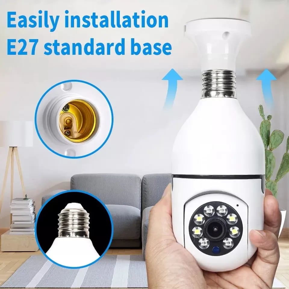Camara E27 Ip Wifi 360
