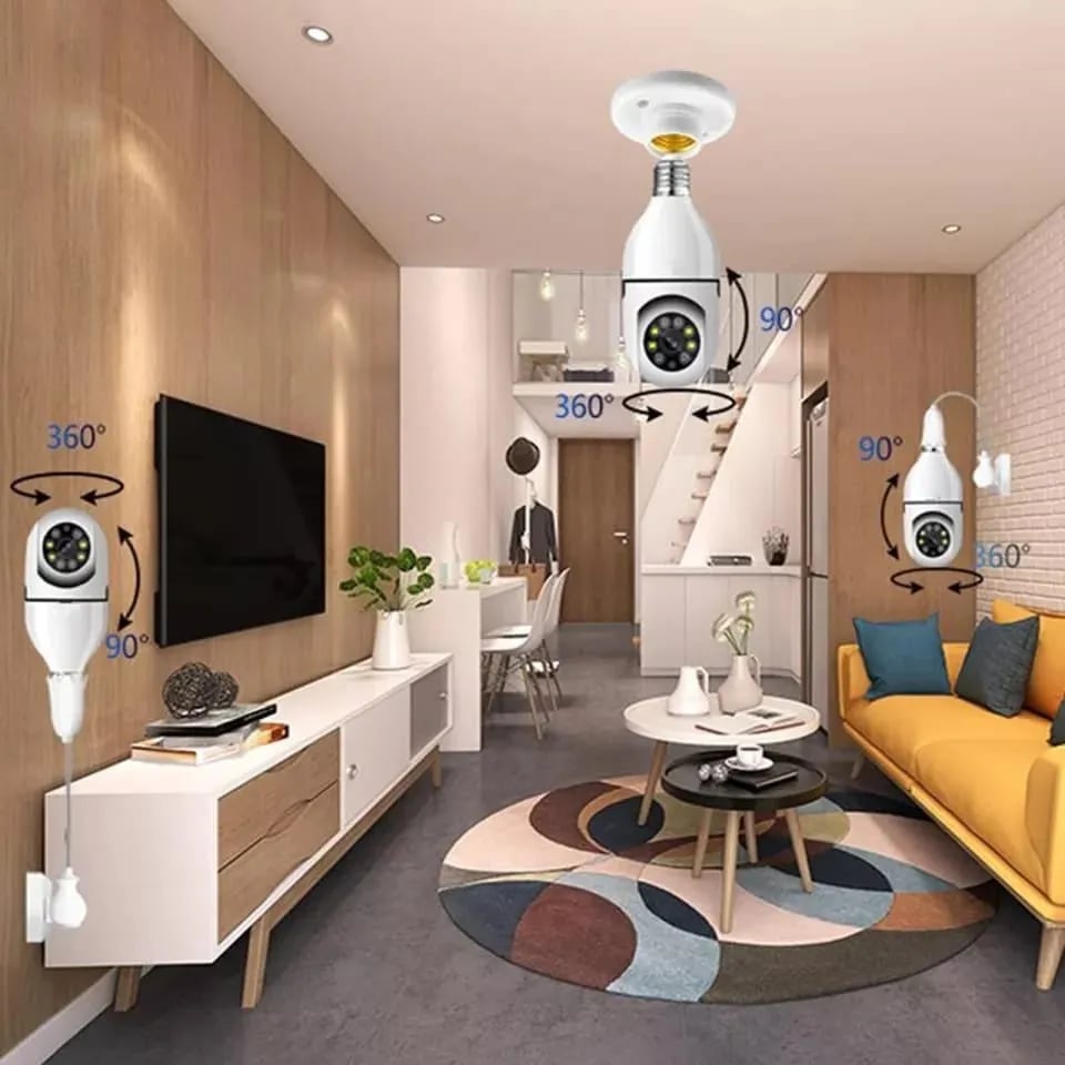 Camara E27 Ip Wifi 360