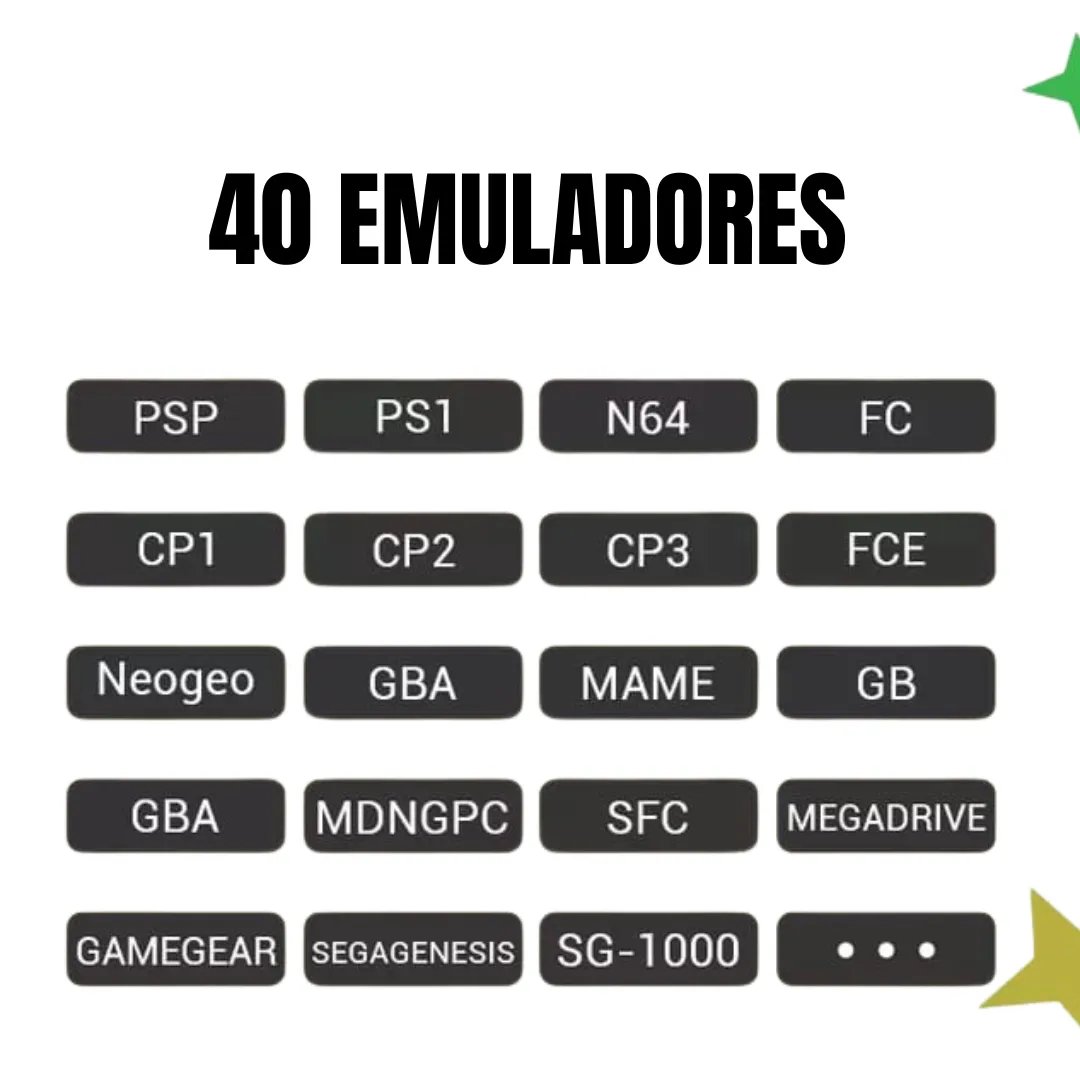 Game Stick GD10 – Consola Retro 4K con +48.000 Juegos y 40 Emuladores | Incluye 2 Joysticks Inalámbricos