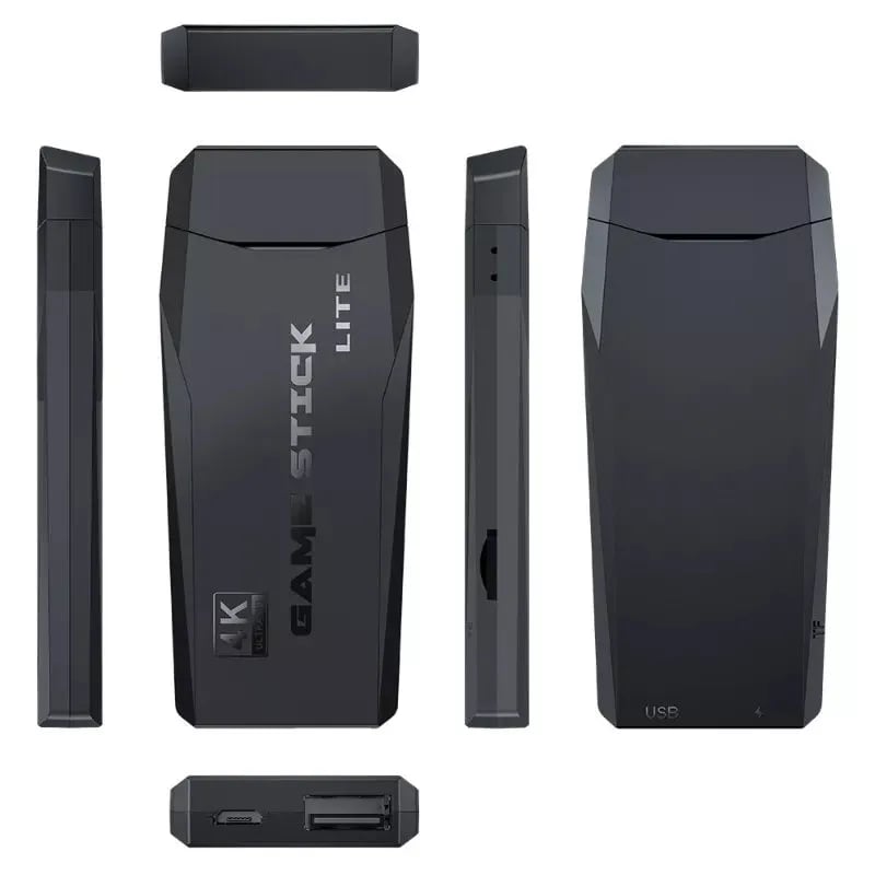Game Stick M8 PLUS MAX – Consola Retro +21.000 Juegos con 650 Juegos PS1 y Mandos Inalámbricos
