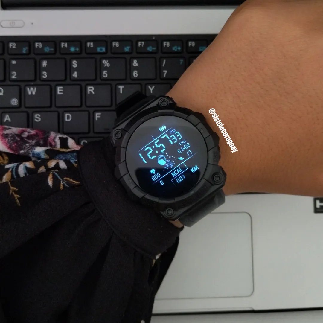 Smartwatch Sport Watch con Monitor Cardíaco, Presión Arterial y Control Deportivo | Compatible iOS y Android