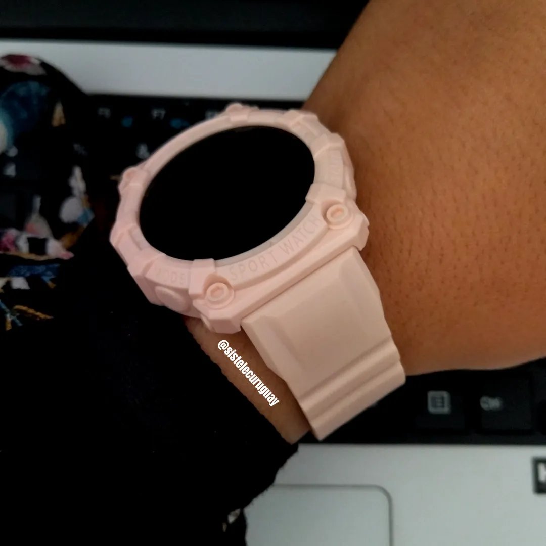 Smartwatch Sport Watch con Monitor Cardíaco, Presión Arterial y Control Deportivo | Compatible iOS y Android
