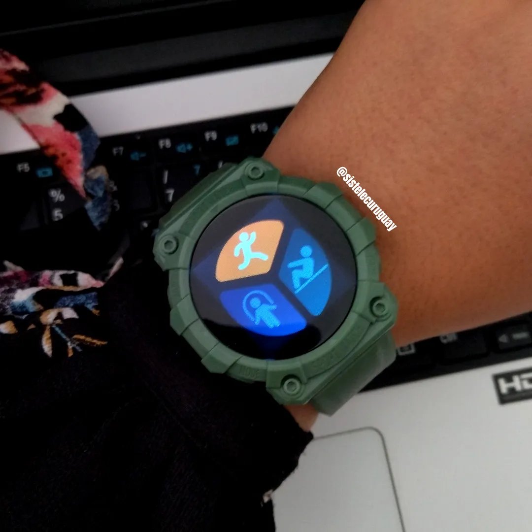 Smartwatch Sport Watch con Monitor Cardíaco, Presión Arterial y Control Deportivo | Compatible iOS y Android