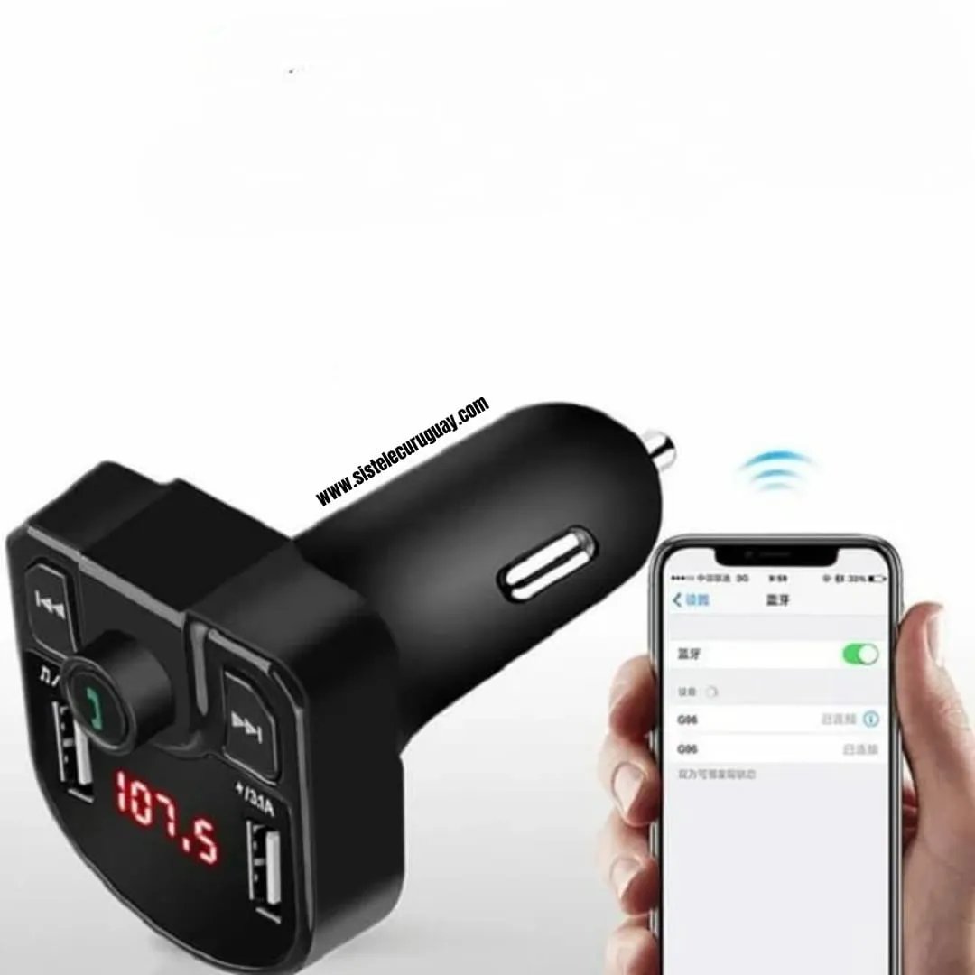 Transmisor de radio FM Bluetooth