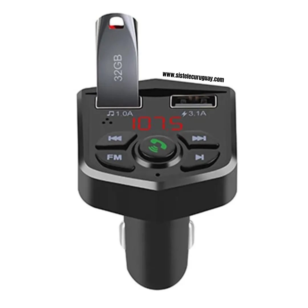 Transmisor de radio FM Bluetooth