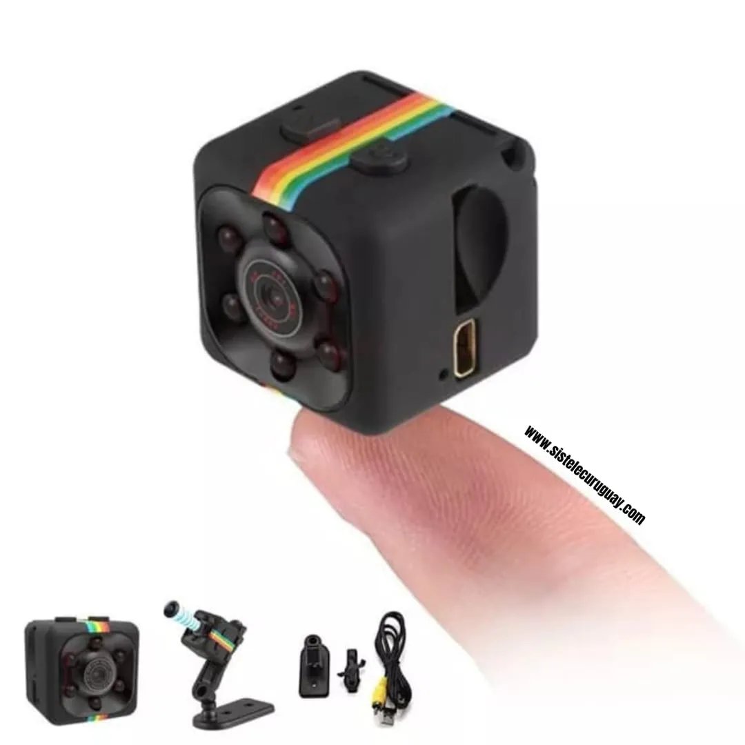 Mini Cámara SQ11 HD 960P con Detección de Movimiento y Visión Nocturna – Grabación Compacta sin WiFi