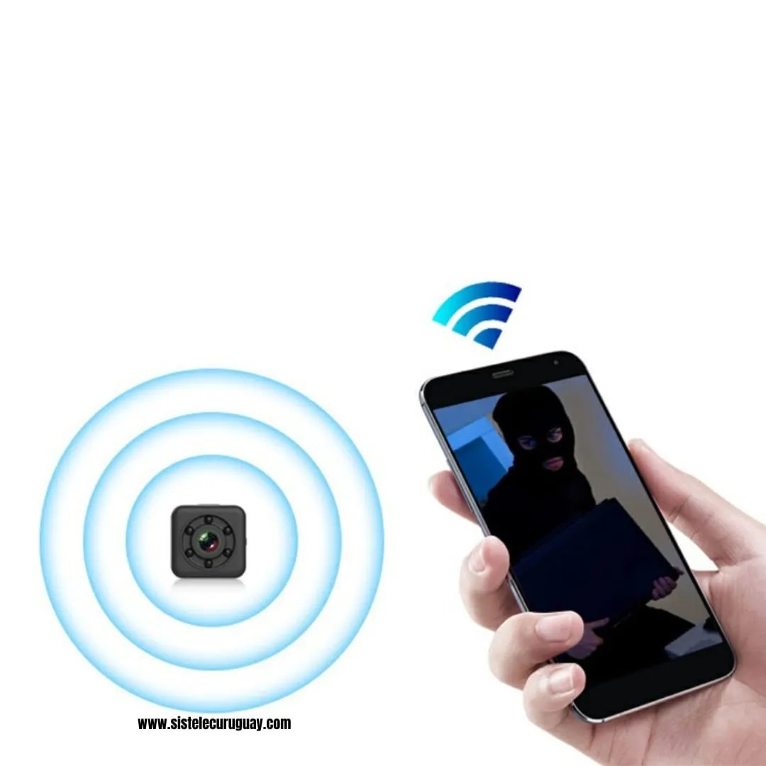 Mini Cámara Inalámbrica SQ13 WiFi Full HD 1080p – Sumergible con Visión Nocturna y Grabación en Bucle