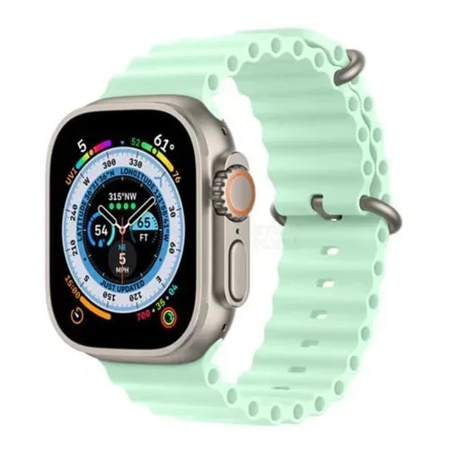 Smartwatch T900 Ultra 2 Bisel Plata
