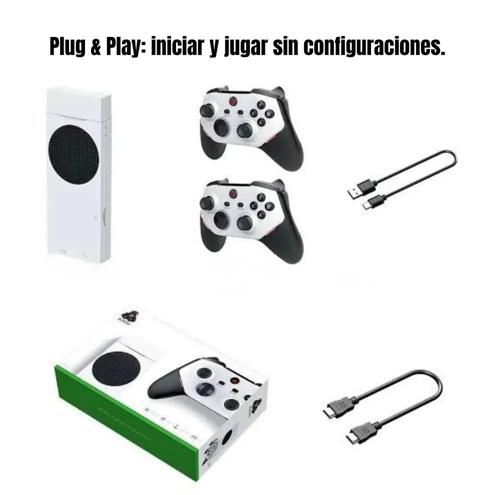 GameStick M88 Plus | Consola Retro 256GB con Emulador PS2 y Mandos Recargables