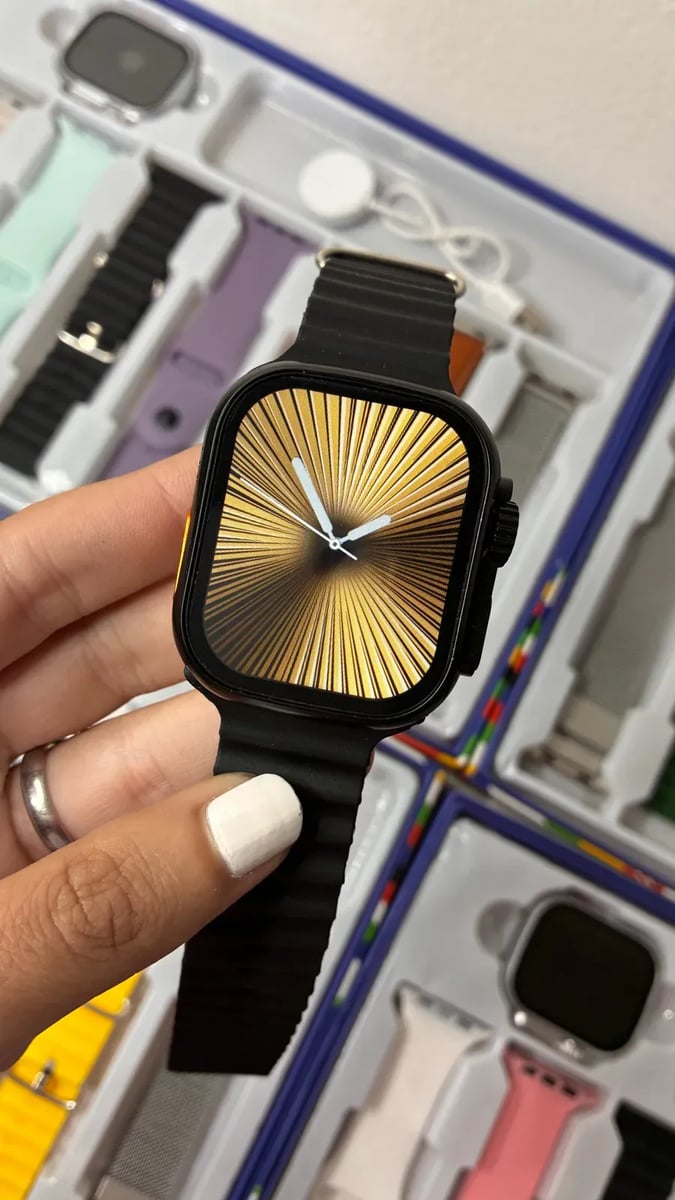Cofre Smartwatch Ultra con 7 mallas | Llamadas, Salud y Funciones Completas