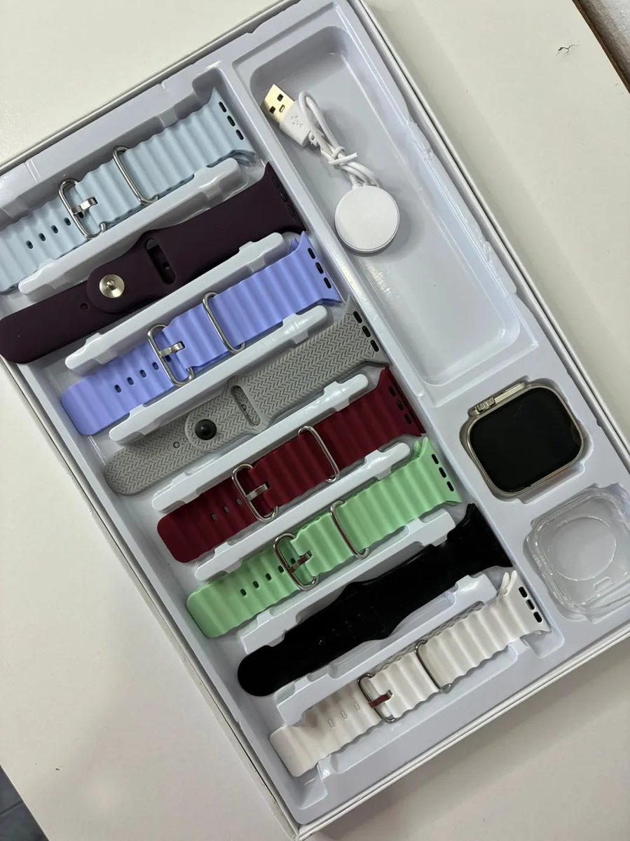 Cofre Smartwatch 8 mallas + protector