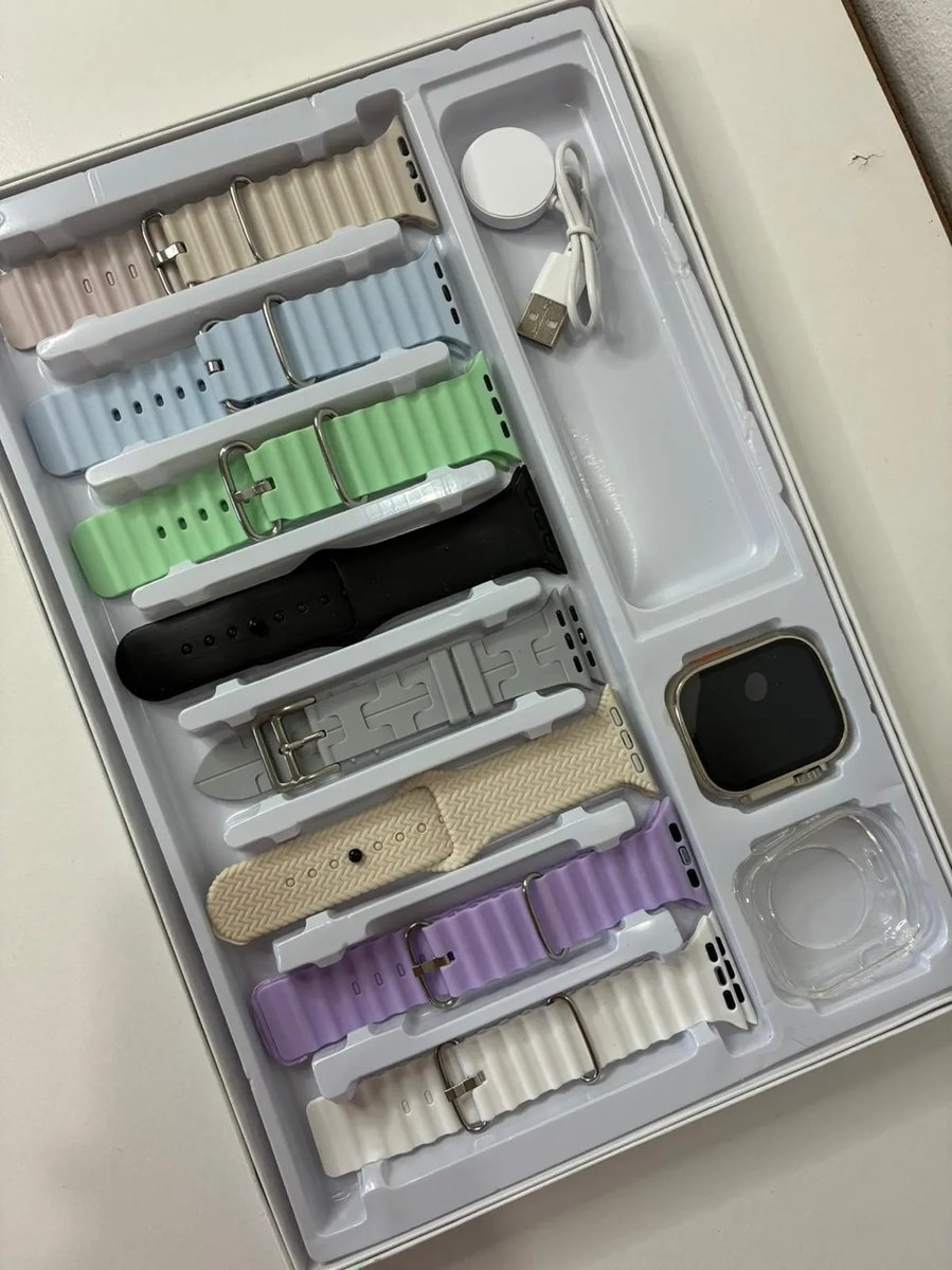 Cofre Smartwatch 8 mallas + protector