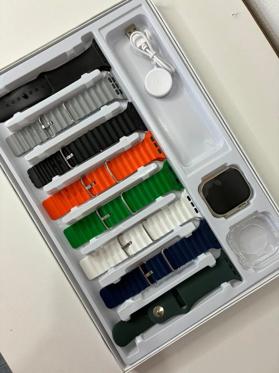 Cofre Smartwatch 8 mallas + protector