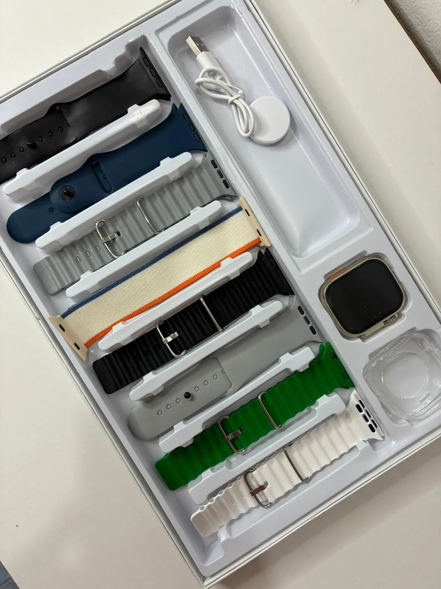 Cofre Smartwatch 8 mallas + protector