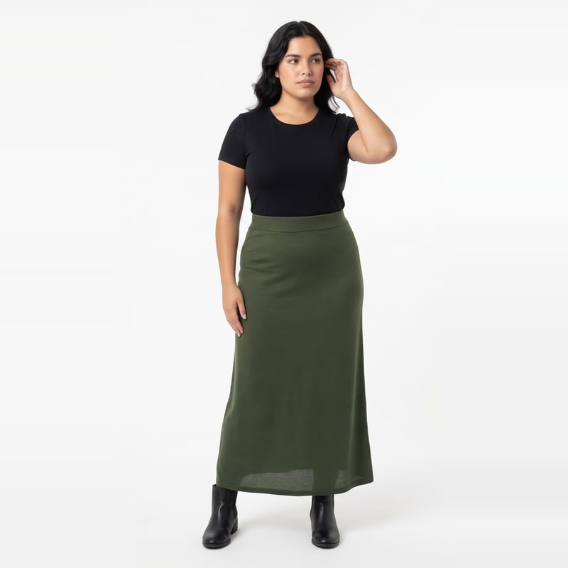 Pollera Maxi Lanilla