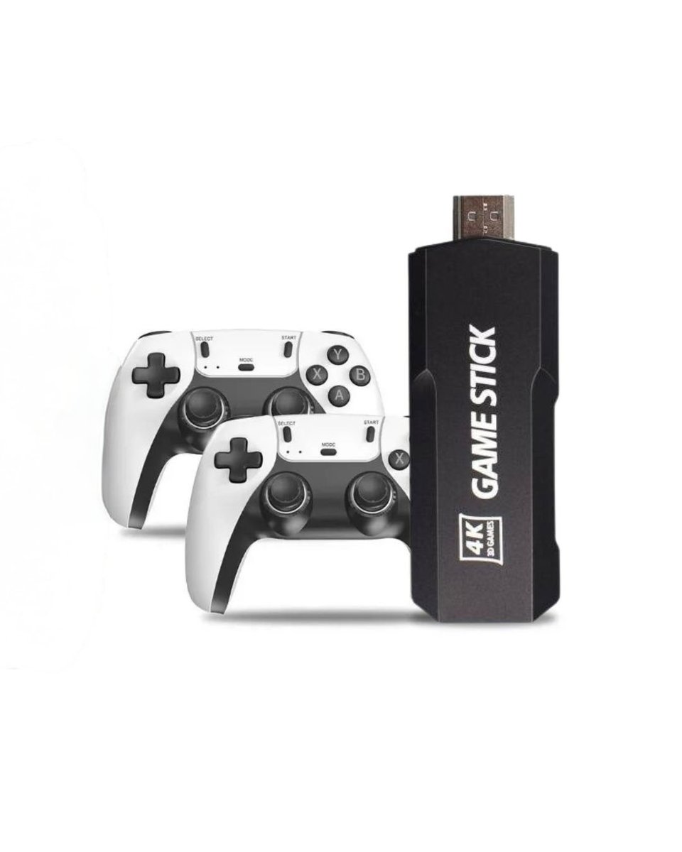 Game Stick X2 PLUS MAX – Consola Retro +55.000 Juegos | 40 Emuladores | 2 Mandos Inalámbricos