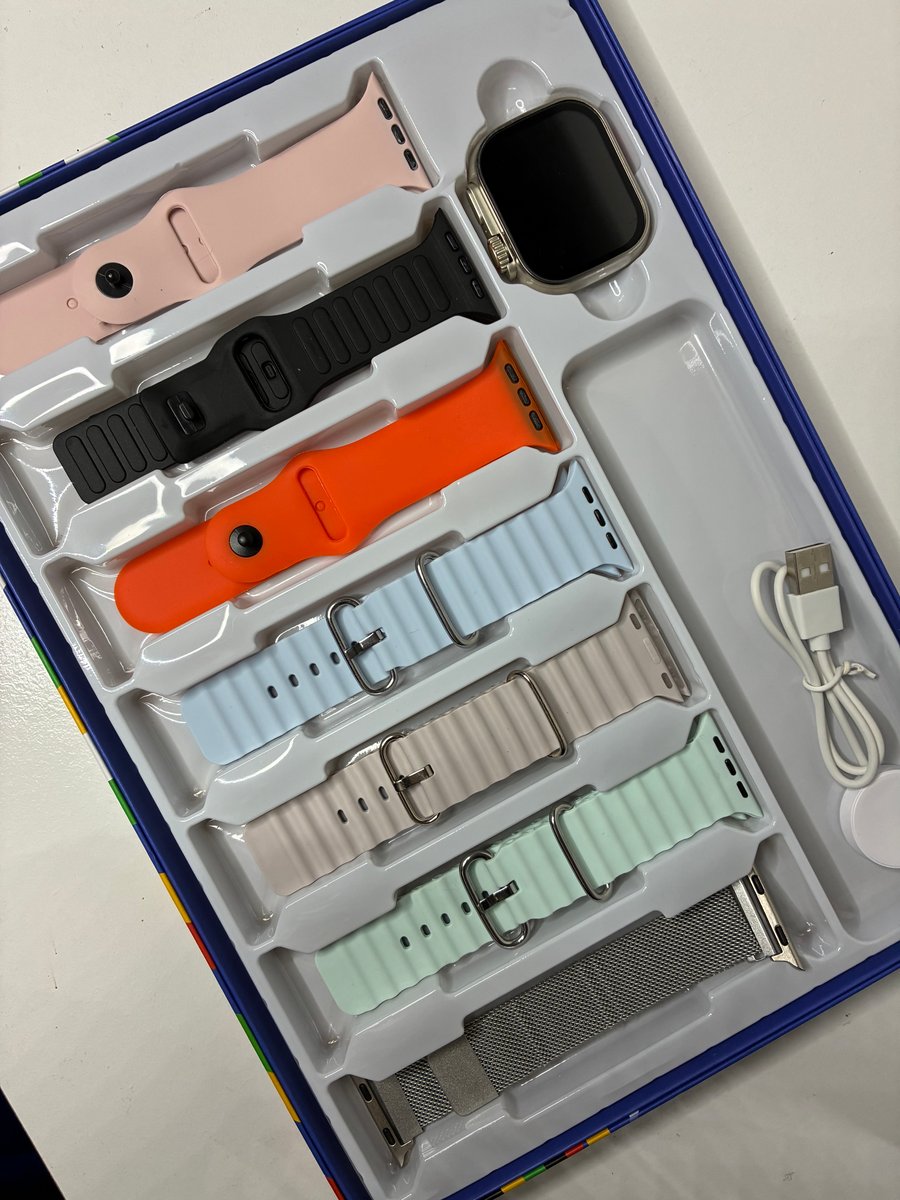 Cofre Smartwatch 7 en 1 | Llamadas, Salud y Funciones Completas