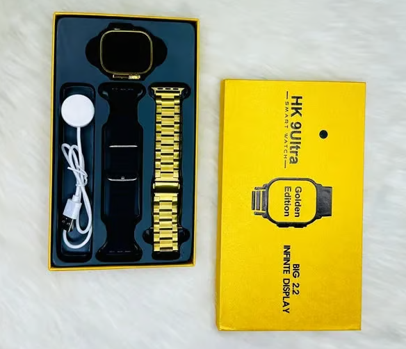 Smartwatch HK9 Ultra Max Serie 9 con dos Mallas | Llamadas, Salud y Notificaciones Inteligentes