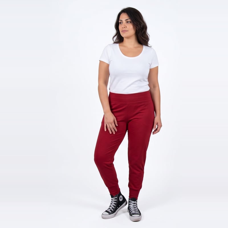 Pantalón con puño Cotton
