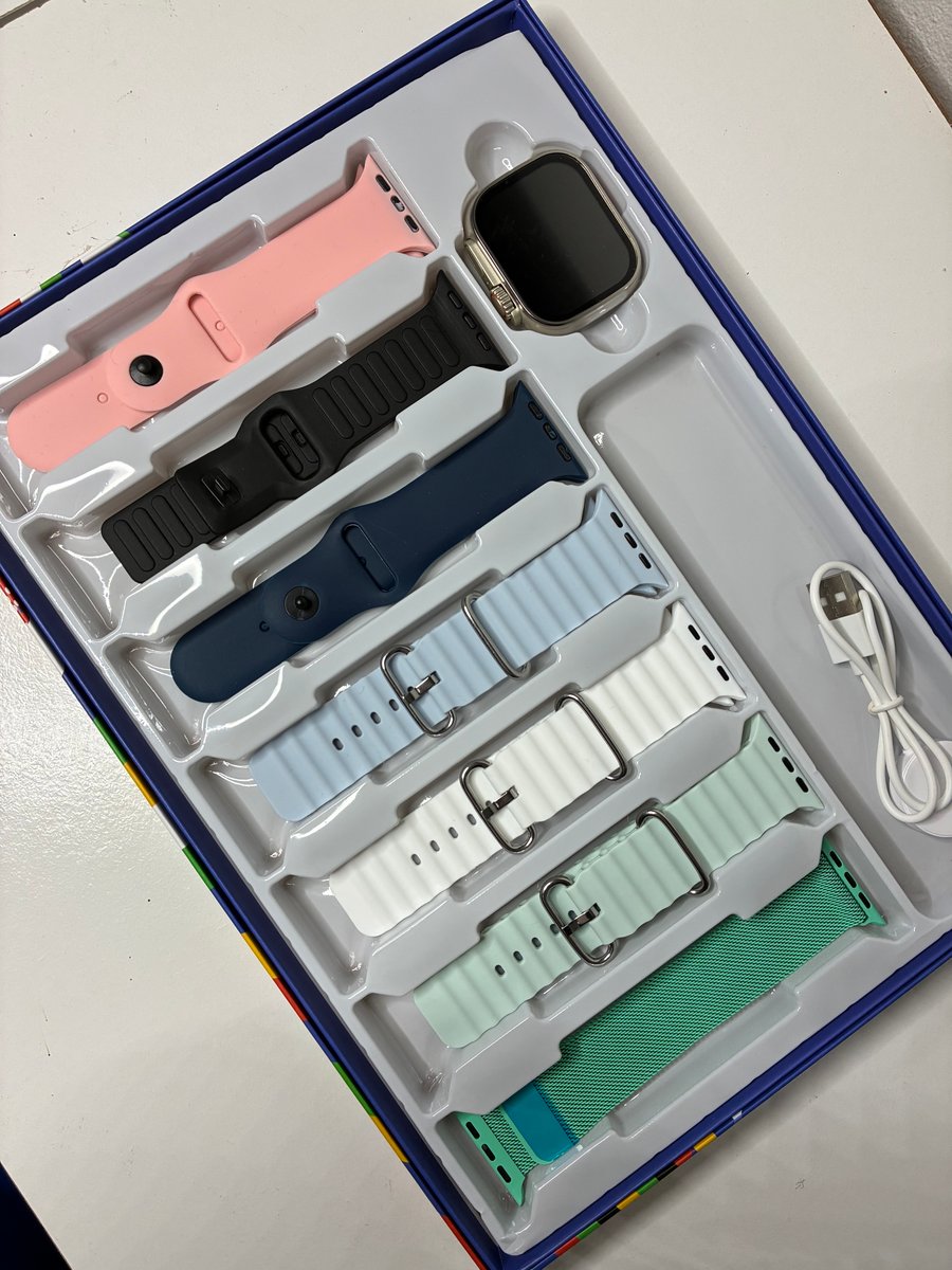 Cofre Smartwatch 7 en 1 | Llamadas, Salud y Funciones Completas