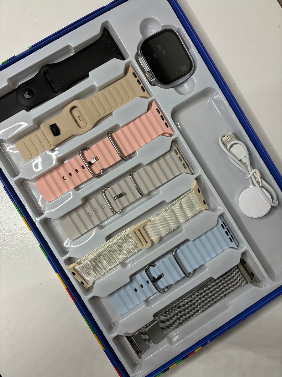 Cofre Smartwatch 7 en 1 | Llamadas, Salud y Funciones Completas
