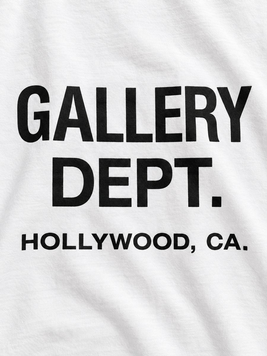 Gallery Dept. * White Tee detalle de la prenda