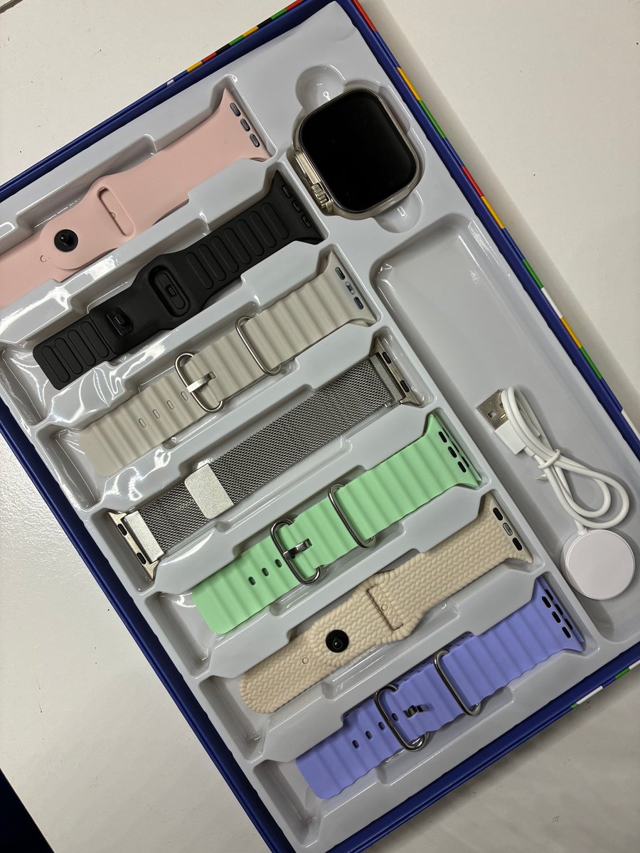 Cofre Smartwatch 7 en 1 | Llamadas, Salud y Funciones Completas
