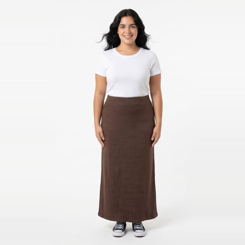 Pollera Maxi Morley Lanilla