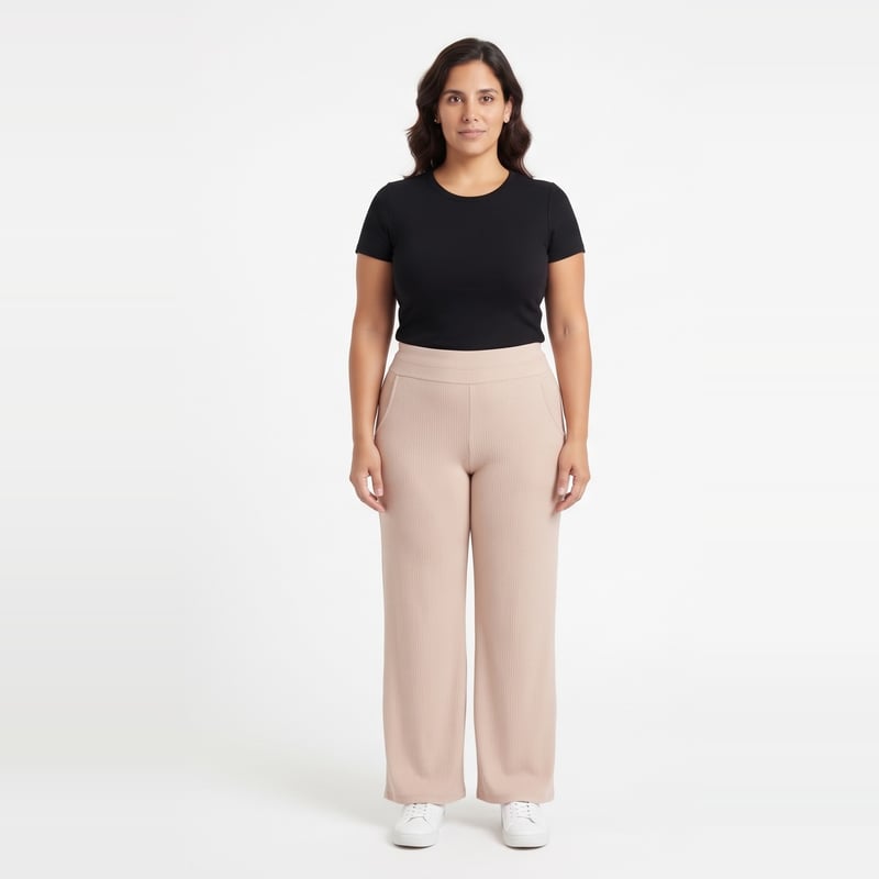Pantalón Ancho con Bolsillos Morley