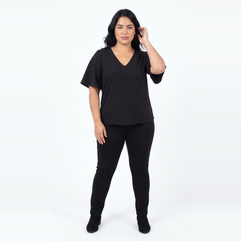 Blusa Manga Campana