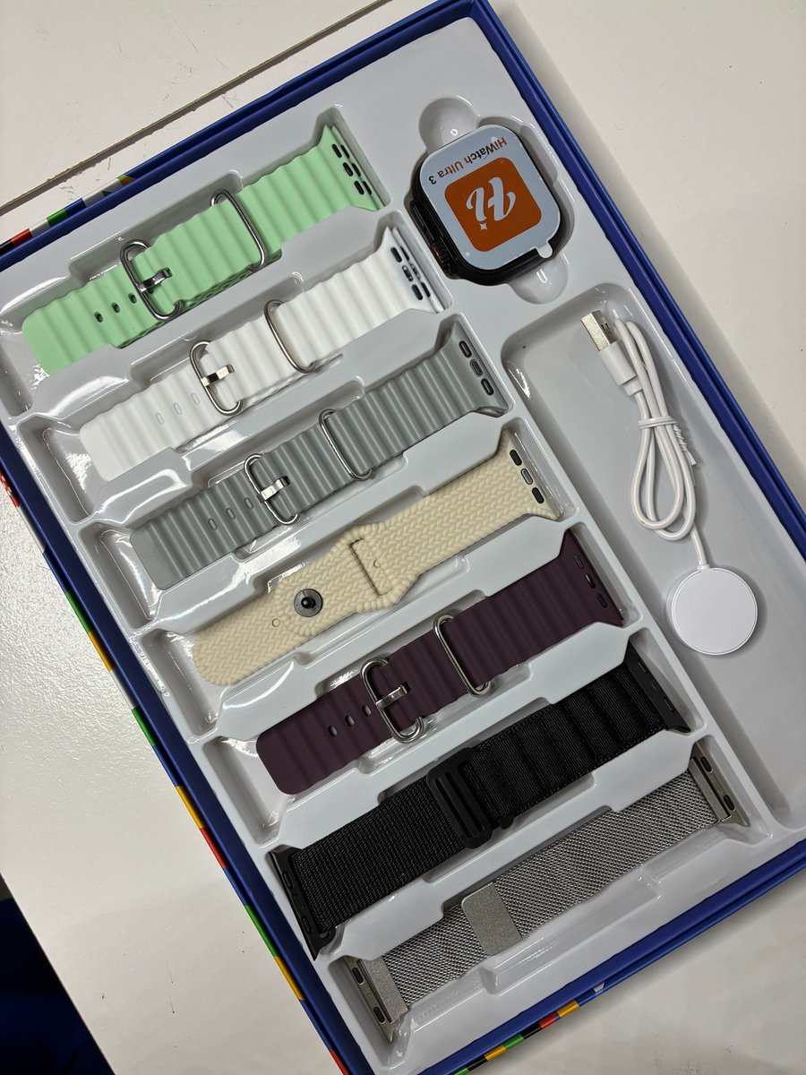 Cofre Smartwatch 7 en 1 | Llamadas, Salud y Funciones Completas