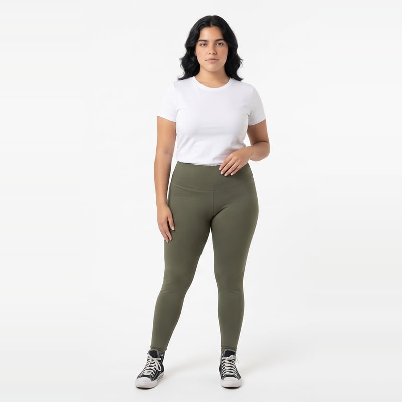 Calza legging Licra de Algodón