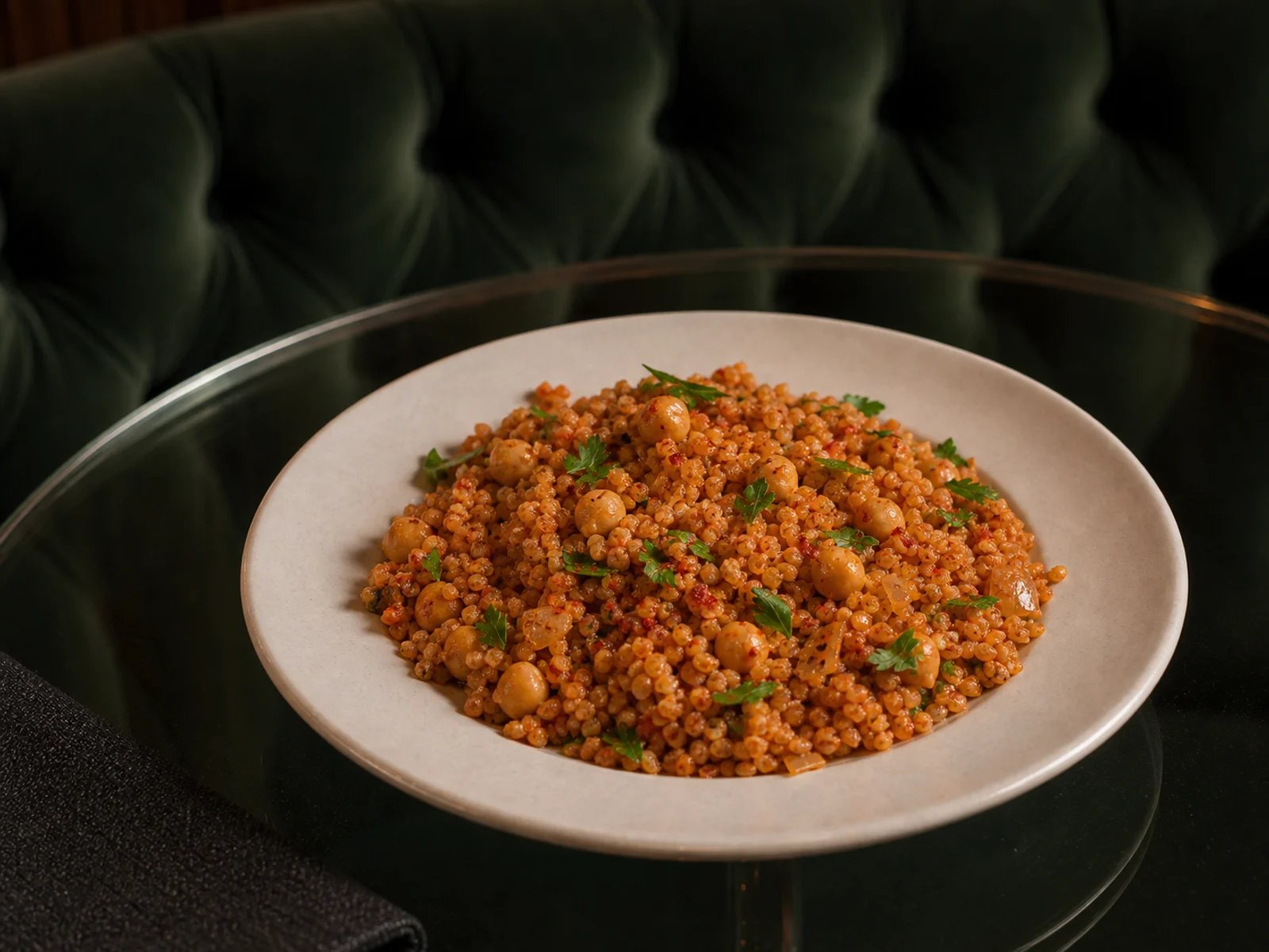 Ankara Bulgur Kapama with Chickpeas