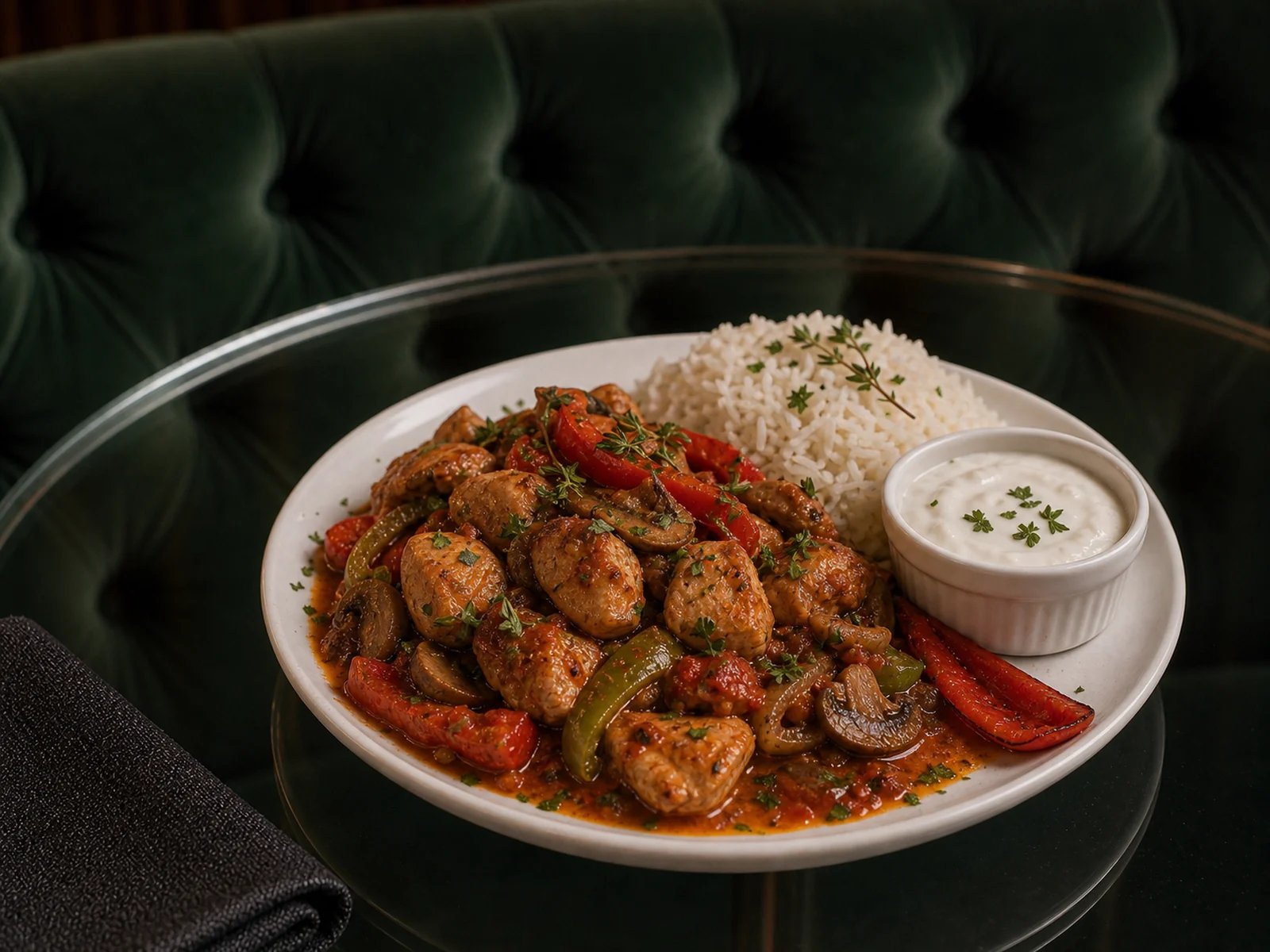 Bulgarian Chicken Kavarma