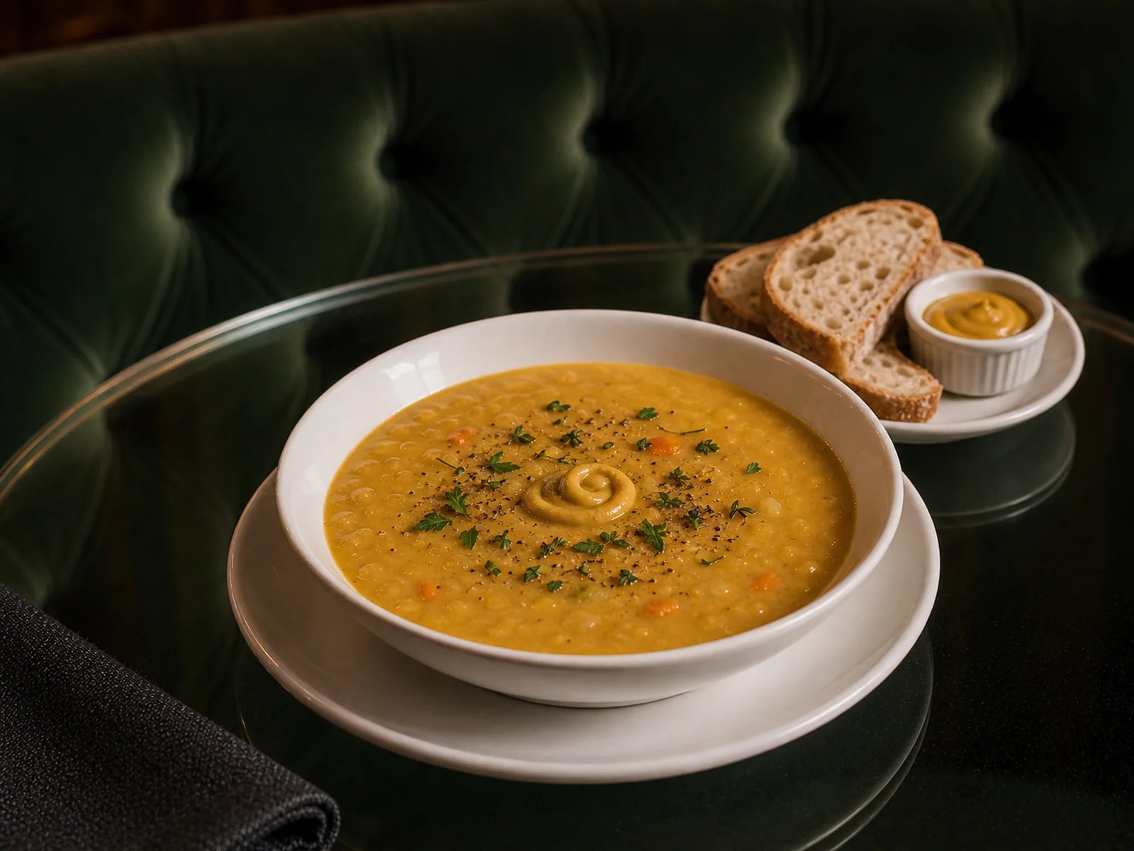 Gelbe-Erbsen-Suppe