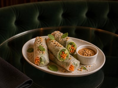 Sebzeli Spring Roll